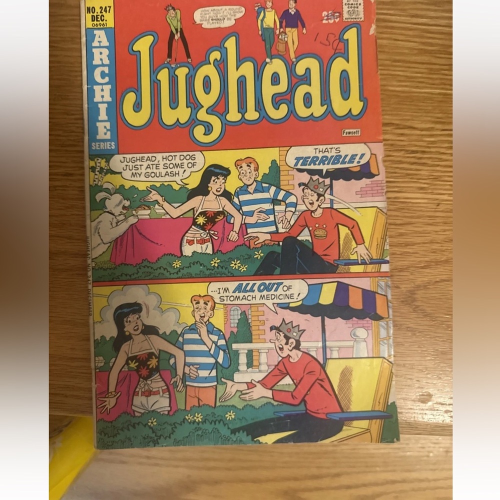 Jughead Comic Book Jughead #247 (ARCHIE COMICS Publications, Inc. December 1975)